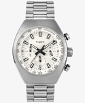 Timex クロノグラフ 時計 シルバー マーリン クォーツ クロノグラフ シルバー | TIMEXオンラインストア